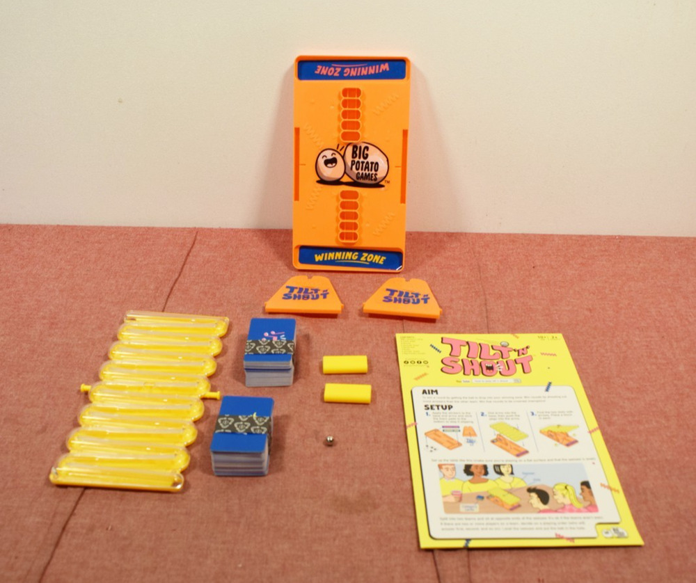 Big Potato Tilt 'n' Shout Board Game